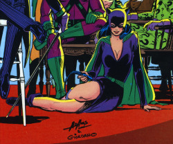 vitazur:  Neal Adams & Dick Giordano - Catwoman, 1970. 