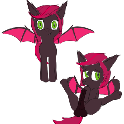 did someone say batpony OC?did someone say dicks?Just messing