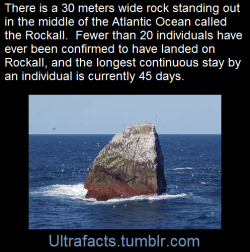 ultrafacts:  Rockall is an uninhabited remote granite islet in