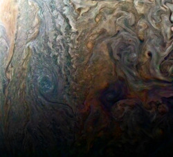 arsetculture:  Dark Spot and Jovian ‘Galaxy’ via NASA http://ift.tt/2o23lmK