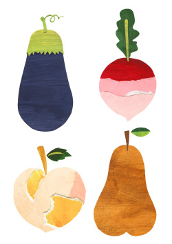 meganrennieart:  yup it’s even more fruits and vegetables..