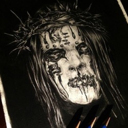 Joey Jordison Awesome drawing