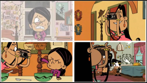 ck-blogs-stuff: safe-loud-house:  Meet the Casagrande Family!  Where can I see this episode? XP  What he said?