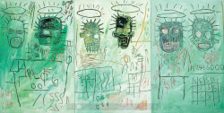 withoutyourwalls:  Jean-Michel Basquiat, Six Crimee, 1982 