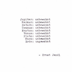 visual-poetry:  by ernst jandl (+) 