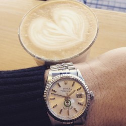 wristwear:  Goodmorning! First things first.. Wrist up my Datejust