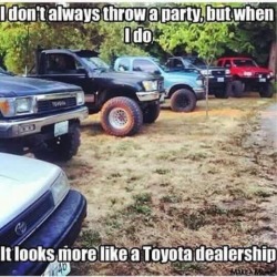 I know I’m not the only Toyota guy on tumblr! Who all has