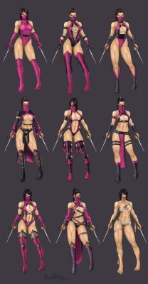 guardianforce86:Evolution of Mileena