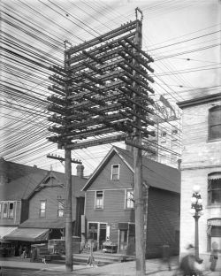 99percentinvisible:  Throwback: before most cables ran underground,