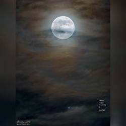 Moons and Jupiter #nasa #apod #moon #fullmoon #satellite #jupiter