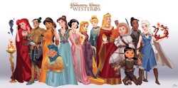 liamdryden:  nathanielemmett:  Disney Princesses as Game of Thrones