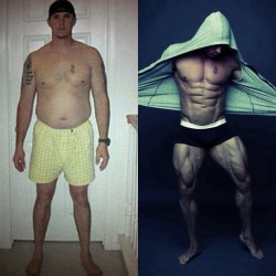 bodybba:  vinmarco:Before and after. If I can do it, you can