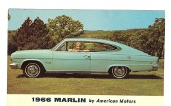 classic-ramblers:  1966 Marlin advertisement 