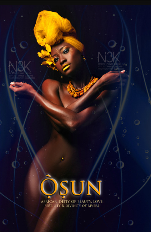Yes, mama osun. The ancient black woman, triple goddess of darkness. The tru light is darkness