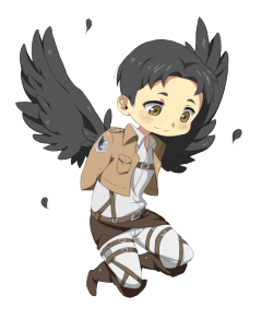 miyajimamizy:  I assume Angel!Marco’s wings would be black