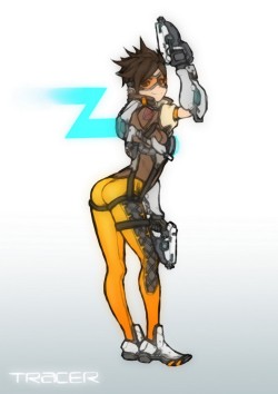 ikabaw:  Tracer from Overwatch   <3 <3 <3