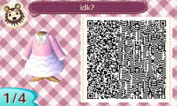 animalcrossing-style-blog:  Pink Shirt with Bow + White Skirt