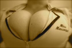 ultrabigballoons:  smushedbreasts:  Bursting out of a tight uniform!