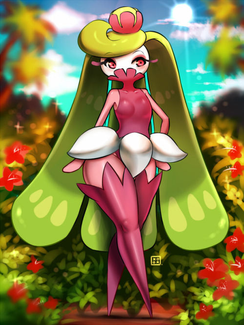 kenron-toqueen: Tsareena Fan art~ :)  Hnggg!