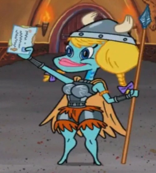 blu3danny:  ck-blogs-stuff:  Viking Women from the SpongeBob episode “Dear Vikings”.  *quietly reblogs*   Welp…here we go…