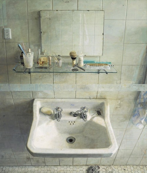 urgetocreate:  Antonio Lopez Garcia (Spanish b.1936), Sink and