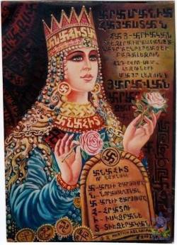 evropa-aeterna:  Goddess Anahit. - in Armenian mythology, the