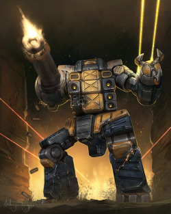 allsystemsnominal:  Battletech - Burrock by Shimmering-Sword