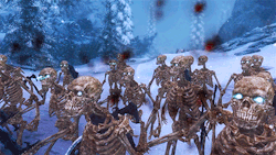 nerdsandgamersftw:  s-ilverbloodarchive-blog: The Skeleton War