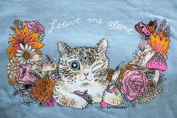 inechi:  Leave me alone glittery sweatshirt 