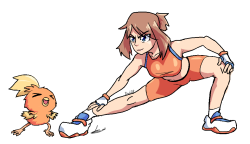 kajidraws:    Waifu as battle girl, in randomly selected dynamic-ish