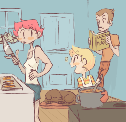 sailorleo:  ideal mother 3 outcome: lucas, kumatora, and duster