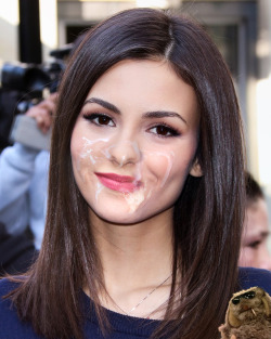 mr-floppys-celebrity-fakes:  Victoria Justice Facial Fake