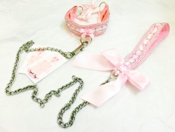 fragilepony:  Sequin Queen Choker and Leash Set at FRAGILE PONY