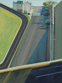 Down Penn Street by Wayne Thiebaud, 1978