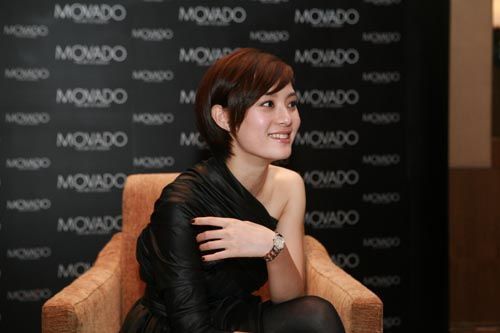 Chinese actress Betty Sun for Movado