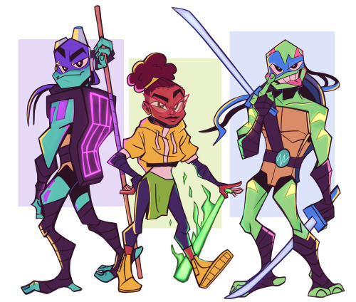 dina-lani:  Rise of the TMNT🐢💖//i’m not good in big speeches