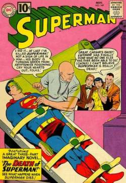 Luthor in all is glory !Superman is dead by kryptonite torture