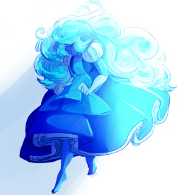 jen-iii:  I had the image of Sapphire floating down and being