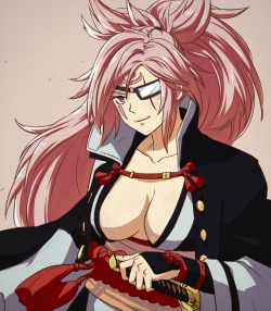 h-guro:Baiken.