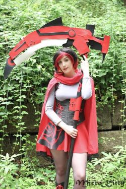 My Ruby Rose Cosplay from RWBY season 2 follow me on facebook,