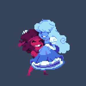professionalmanlyguy69:Ruby and Sapphire from Steven Universe!100%