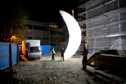 exhibition-ism:  “Moon” by SpY in Lausanne, Switzerland.