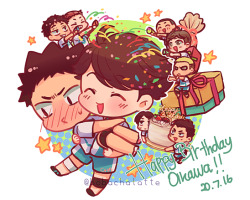 pandamatcha:  Happy Birthday Oikawa!!