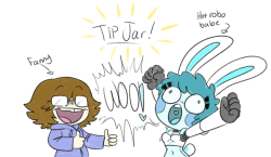 Hey guys! I got a little TIP JAR thing going! If you like what