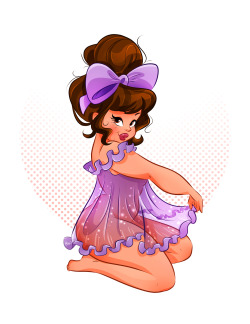 genevieve-ft:  Another cutie in a night gown!
