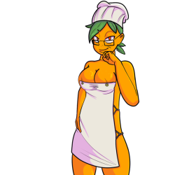 Cara, citrus cook of the Silber Point manor.