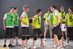 honyakukanomangen:  More photos of the Haikyuu!! stage play.