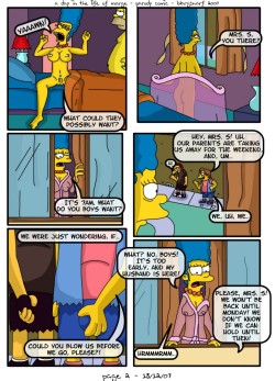 hentaiversus:  Simpsons XXX: A Day In the life of Marge  Find