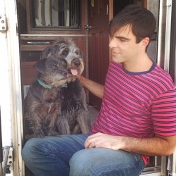 llap-zacharyquinto:  So happy to have met @zacharyquinto and