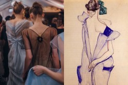 lahnvaan:     Vionnet SS16 x “Standing Girl in a Blue Dress